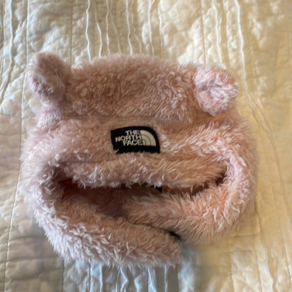 The North Face Bear Suave OSO Beanie (Infant) Purdy Pink 0-6 months - Picture 1 of 5